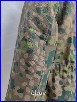 Cosplay WORLD WAR II GERMAN DOT44 PEAS CAMO &WHITE WINTER REVERSIBLE PARKA L