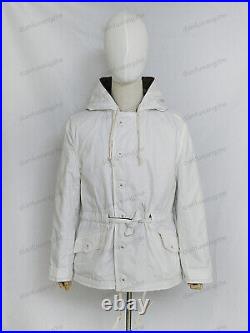 Cosplay WORLD WAR II GERMAN DOT44 PEAS CAMO &WHITE WINTER REVERSIBLE PARKA XL