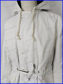 Cosplay WORLD WAR II GERMAN DOT44 PEAS CAMO &WHITE WINTER REVERSIBLE PARKA XL