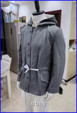 Cosplay WORLD WAR II GERMAN Military Gray &WHITE WINTER REVERSIBLE PARKA, L Cosplay WORLD WAR II GERMAN Military Gray &WHITE WINTER REVERSIBLE PARKA, L