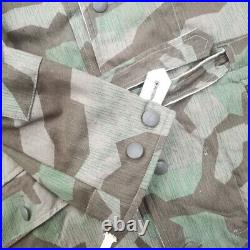 Cosplay WORLD WAR II GERMAN SPLINTER CAMO &WHITE WINTER REVERSIBLE PARKA, XXXL