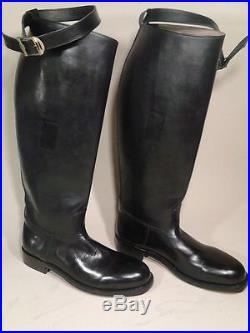 Custom-Made, WW II German Officer Patrol Boots Karl Officer Boots, any size