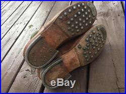 DAK Afrika Korp Low Boots size 9 with hobnails/toe plates. Made by SM wholesale
