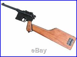 Denix German 1896 C96 Mauser Replica with Wooden Stock broom handle non-firing