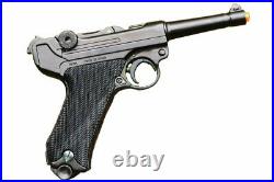 Denix WWII German Luger Parabellum P-08 Replica Pistol Black Grips