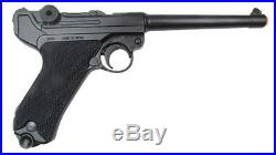 Denix WWII German Naval Luger P-08 Replica Pistol Black Grips