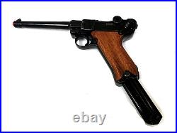 Denix WWII German Naval Luger P-08 Replica Pistol Wood Grips