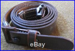 E1Z WWII GERMAN HEER ARMY WAFFEN LUTWAFFE MP44 STG 44 LEATHER CARRY SLING