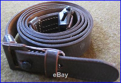 E1Z WWII GERMAN HEER ARMY WAFFEN LUTWAFFE MP44 STG 44 LEATHER CARRY SLING