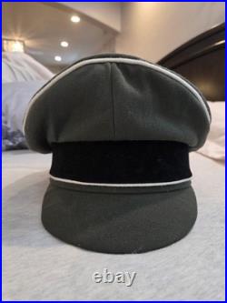 EREL Offizier KLEIDERKASSE Berlin SS Field Uniform Officer's Cap Repro