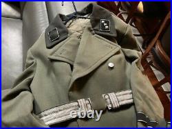 Elite WW2 German officers overcoat- Replica