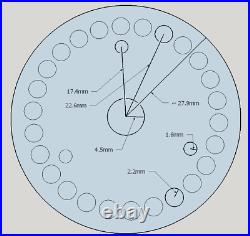 Enigma Machine Rotor Wiring PCB