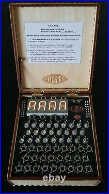 Enigma Machine Simulator PicoEnigma, a simulation of all popular machines