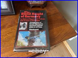 Erich Hartmann Signed Wwii Luftwaffe Ace The Blond Knight Of Germany Erich Hartmann Signed Wwii Luftwaffe Ace The Blond Knight Of Germany