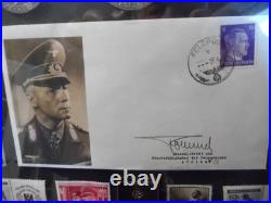 Erwin Rommel, Germany WW II wall display. Estate item