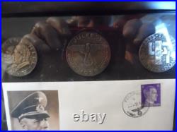 Erwin Rommel, Germany WW II wall display. Estate item