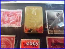 Erwin Rommel, Germany WW II wall display. Estate item