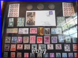 Erwin Rommel, Germany WW II wall display. Estate item