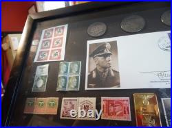 Erwin Rommel, Germany WW II wall display. Estate item