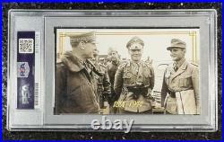 Erwin Rommel The Desert Fox Signed Cut 1/1 PSA Authenticated