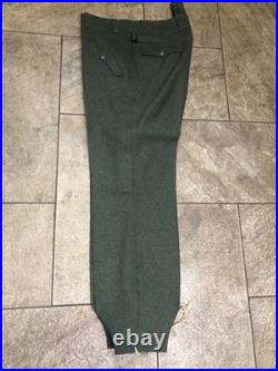 Fallschirmjager WW2 M40 Gray-Green Jump Trousers (Reproduction)