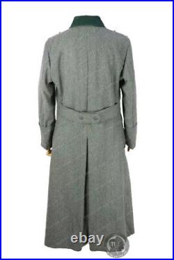 GERMAN ARMY M36 FIELD GREY WOOL GREATCOAT TRENCH COAT SIZE S WW2 Replica