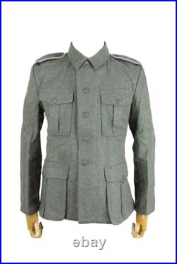 GERMAN ARMY M40 FIELD WOOL PANZER JACKET & PANTS SUIT SIZE L WW2 Replica