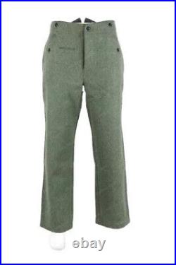 GERMAN ARMY M40 FIELD WOOL PANZER JACKET & PANTS SUIT SIZE S WW2 Replica