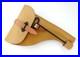 GERMAN ARMY REPRO WW2 BROWN +TAN ERSATZ FLARE HOLSTER WITH PUSH ROD RBNr #ed