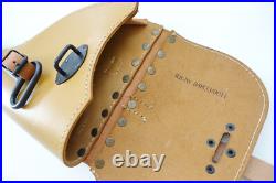 GERMAN ARMY REPRO WW2 BROWN +TAN ERSATZ FLARE HOLSTER WITH PUSH ROD RBNr #ed