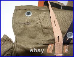 GERMAN ARMY WW2 REPRO A-frame with lower pouch and messtin strap