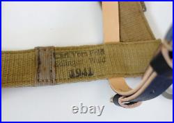 GERMAN ARMY WW2 REPRO A-frame with messtin strap and lower pouch