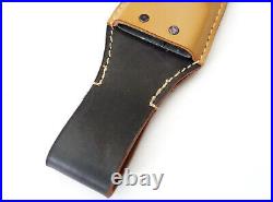 GERMAN ARMY WW2 REPRO ERSATZ PIONEER HAND SAW SCABBARD marked dkk 44