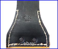 GERMAN ARMY WW2 REPRO ERSATZ PIONEER HAND SAW SCABBARD marked dkk 44