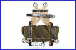 GERMAN ARMY WW2 REPRO PACK A-FRAME CZECH MADE with messtin strap + lower pack