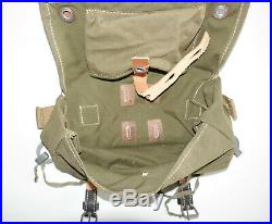 GERMAN ARMY WW2 REPRO PACK A-FRAME CZECH MADE with strap+pouch MARKED dyo 43