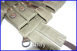 GERMAN ARMY WW2 WWII REPRO 9mm ammo pouches for 6 mags AGED inv #A12
