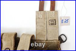 GERMAN ARMY WW2 WWII REPRO 9mm ammo pouches for 6 mags AGED inv #A25