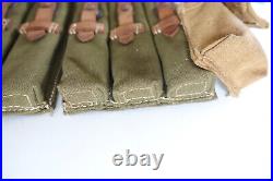 GERMAN ARMY WW2 WWII REPRO 9mm ammo pouches for 6 mags AGED inv #A3