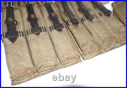 GERMAN ARMY WW2 WWII REPRO 9mm ammo pouches for 6 mags AGED inv #A8