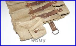 GERMAN ARMY WW2 WWII REPRO 9mm ammo pouches for 6 mags AGED inv #E24