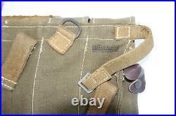 GERMAN ARMY WWII REPRO KURTZ 8mm AMMO POUCHES AGED REINFORCED back strap inv#E22