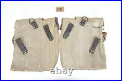 GERMAN ARMY WWII REPRO KURTZ 8mm AMMO POUCHES AGED REINFORCED inv# DR