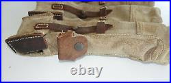 GERMAN ARMY WWII REPRO KURTZ 8mm AMMO POUCHES AGED REINFORCED red stripe inv#E14