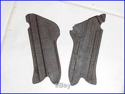 GERMAN ARMY WWII WW2 REPRO P 08 LUGER GRIP COVERS BROWN