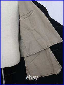 GERMAN ELITE M32 FIELD BLACK WOOL GREATCOAT TRENCH COAT SIZE L WW2 Replica