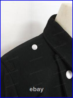 GERMAN ELITE M32 FIELD BLACK WOOL GREATCOAT TRENCH COAT SIZE S WW2 Replica