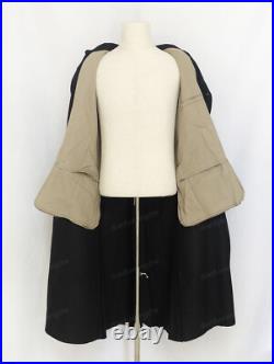 GERMAN ELITE M32 FIELD BLACK WOOL GREATCOAT TRENCH COAT SIZE XL WW2 Replica