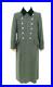 GERMAN M36 FIELD SILVER BUCKLE WOOL GREATCOAT TRENCH COAT SIZE XL WW2 Replica