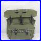 GERMAN Rucksack Mountain Trooper Large Capacity Canvas Backpack withLeather Strap